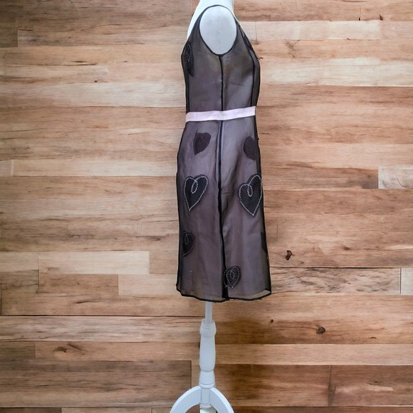 Seda Frenchmade Cocktail Dress with Hearts - Picture 6 of 10